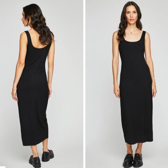 Gentle Fawn Chantelle Midi Dress in Black - Picture 2 of 7